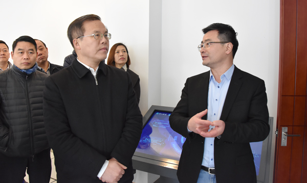 杭州市委常委、余杭區(qū)委書記毛溪浩一行蒞臨我司考察調(diào)研